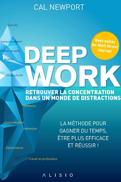 Deep work: Retrouver la concentration dans un monde de distractions de Cal Newport